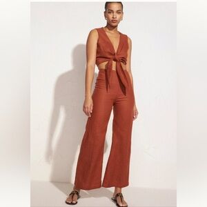 Faithful the Brand Ottavio Pants in Plain Spice
